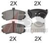 A.B.S. 37524 Brake Pad Set, disc brake